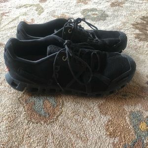 On Running Cloud X Black Running Shoes Size 9